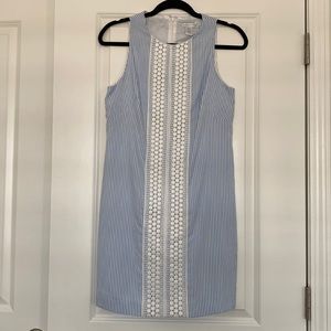 London Times Seersucker sleeveless dress